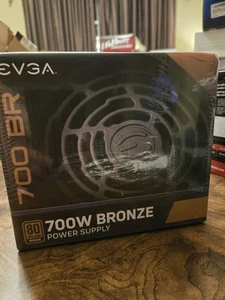 EVGA 700 BR 80 Plus Bronze Power Supply 700W 100- BR -0700-K1 - Picture 1 of 5