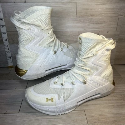 Under Armour Highlight Ace 2.0 Mujer Blanco Malla Atlético Voleibol Zapatos S10.5 Foto 1 de 4