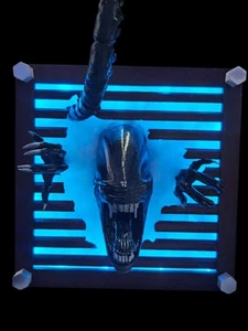 DIORAMA USB LIGHT, FOR ALIENS HADLEY'S HOPE, ALIEN HORROR. - Picture 1 of 13