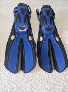 Volo One Schnorchelflossen L XL Größe 10,5-13 Kinder offener Absatz blau OVP Schnellverschluss... - Bild 1 von 11