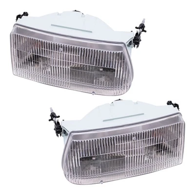 Headlight For 1995-2001 Explorer Set F5TZ13008A 1997 Mountaineer FO2503122 - Изображение 1 из 4