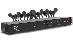 Pyle Rack Mount Power Conditioner Strip – 19 Outlets – USB Charge Port – 240V - Picture 1 of 5