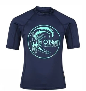 O'Neill Garçon Rashguard S/S Rash Guard AS 20, Bleu Marine, 12 ans - Photo 1/2