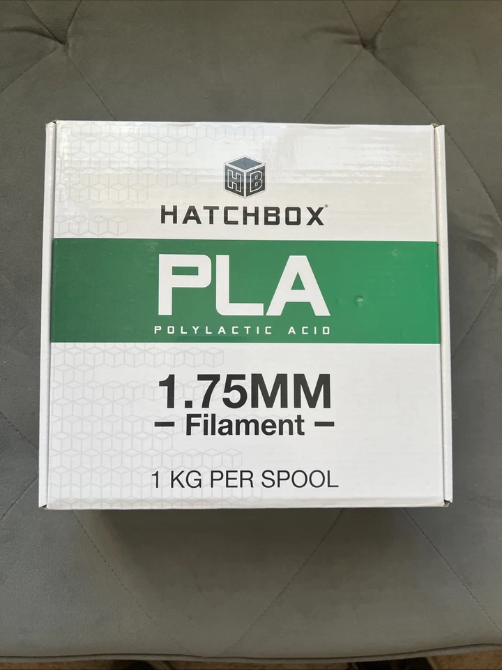 Filamento de impresora HATCHBOX 3D PLA-1KG1.75-T - amarillo Foto 1 de 4