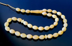 Butterscotch Baltischer Bernstein Gebetskette Tasbih Misbah Amber Kehribar - Bild 1 von 8