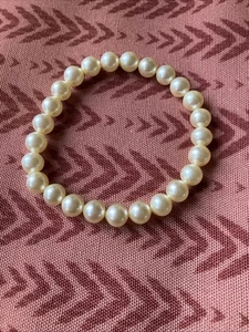 Elastisches Perlen Armband ca 18,5 cm - Bild 1 von 2