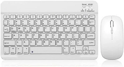 Bluetooth Keyboard and Mouse Combo for iPad - Rechargeable Wireless Keyboard. - Image 1 of 4