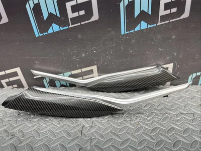 BMW M3 G80 2021-2024 FIBRA DE CARBONO CONSOLA CENTRAL JUEGO DE MOLDURAS RODILLERAS LATERALES Foto 1 de 4