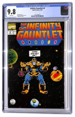 Infinity Gauntlet #4 CGC 9.8 Ron Lim & George Perez Arte Jim Starlin (AT) 207 Foto 1 de 3