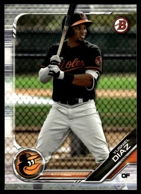2019 Bowman #BP-109 Yusniel Diaz Prospects - Image 1 of 2