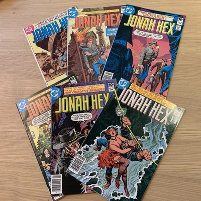 JONAH HEX #31, 32, 33, 34, 35, 36 (1979) ~ Lote de cómics DC (6) ~ Western de bronce Foto 1 de 4