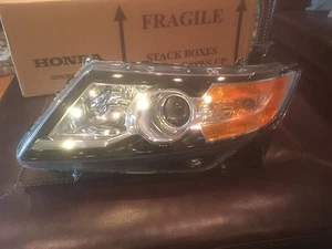 14 15 HONDA ODYSSEY LEFT DRIVER HALOGEN HEADLIGHT OEM 2014-2015 - Picture 1 of 4