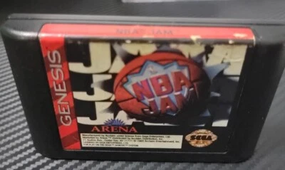 NBA Jam (Sega Genesis, 1994) VTG Cart only - Image 1 of 3