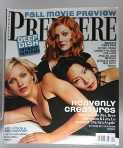 Charles Angels Fall Movie Cameron Diaz Lucy Liu Drew Barrymor Premiere Magazine - Picture 1 of 12