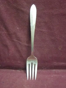 Sterling National OVERTURE SALAD  FORK 6 1/2" 38g   No Monogram    - Picture 1 of 4