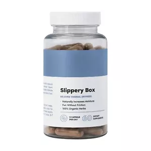 SlipperyBox Feminine Care for Vaginal Health - 60Capsules - Picture 1 of 7