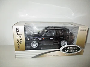 RANGE ROVER SPORT BLACK ERTL COLLECTIBLES REF. 42143 SCALA 1/18 - Foto 1 di 1