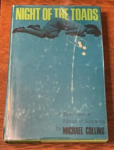 Night of the Toads Michael Collins Dennis Lynds With DJ 1st First Edition 1970 - Picture 1 of 7