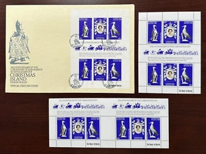 Christmas Island Large FDC + SS + 2sets 1978 25th Anniversary Of The Coronation - Picture 1 of 1