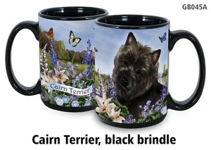 Garden Party Mug - Black Cairn Terrier - Picture 1 of 1
