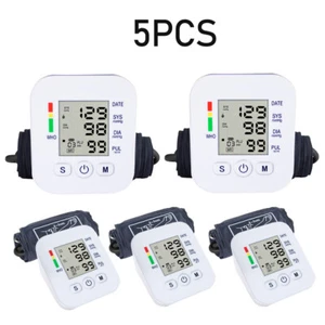 Upper Arm Digital Blood Pressure Monitor Cuff BP Pulse Meter Machine Heart Rate - Picture 1 of 24