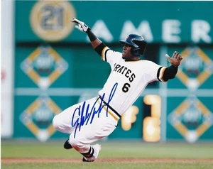 STARLING MARTE   PITTSBURGH PIRATES   ACTION SIGNED 8x10 - Picture 1 of 1