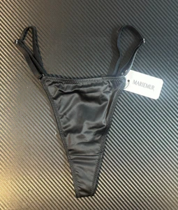 Mariemur Women's Small Isabella Black Panties - Imagen 1 de 10