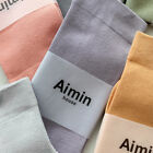 Candy Color Cotton Sock New Spring Summer Middle Tube Socks Unisex Fashion
