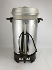 West Bend 33600 100-Cup Coffee Maker Commercial Urn Percolator Aluminum