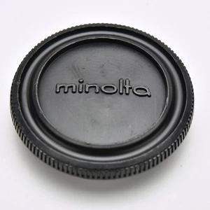 Genuine Minolta Black Camera Body Cap SR MC MD SRT XG XD (#3527) - Picture 1 of 2