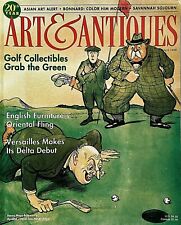 GOLF COLLECTIBLES ART & ANTIQUES Magazine ENGLISH FURNITURE'S ORIENTAL FLING