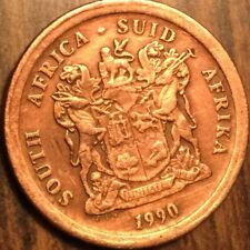 1990 SOUTH AFRICA 5 CENTS COIN