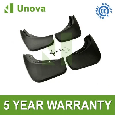 Tailored Mud Flaps Set of 4 For Volvo V90 Cross Country 2017-2023 Unova - Image 1 of 4