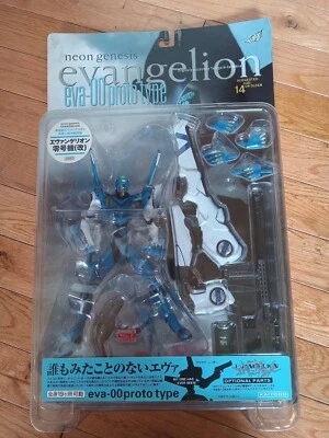 EVA 00 Azul Transparente Figura Prototipo Nuevo Neón Génesis Evangelion Kaiyodo XEBEC Foto 1 de 4