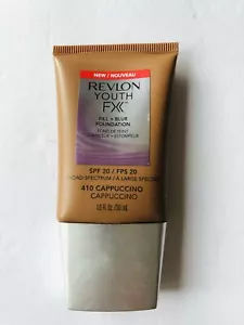 Revlon Youth FX Fill & Blur Foundation SPF 20 Broad Spectrum 410 Cappuccino - Picture 1 of 4