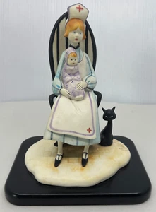 P Buckley Moos Figur Loving Care 453/500 Anna Perenna Porzellan Made Italy - Bild 1 von 15
