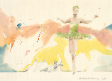 Richard J.S. Young - 1997 Watercolour, Ballet Dancer