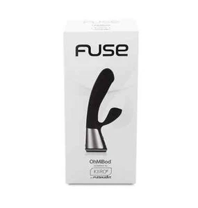 OhMiBod Fuse Interactive Dual Stimulation G-Spot Vibrator POWER BY KIRO Black - Picture 1 of 12