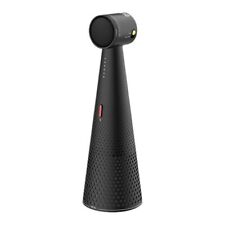 Ipevo Vocal Wireless Speakphone, Black, Omnidirectional/Beamforming, Two-Way AI 