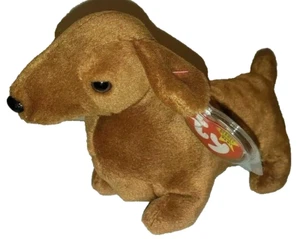 Ty Beanie Baby WEENIE the Dachshund Dog 7.5" NEW MWMTs Plush Stuffed Animal Toy - Picture 1 of 11