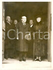 1935 ca LONDON Regina Mary di TECK Lord WAKEFIELD visitano lavori a TOWER HILL
