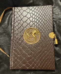 Dragon Journal Locking Notebook  NO KEY - Imagen 1 de 9