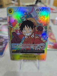 One Piece Kartenspiel 500 Jahre Affe in der Zukunft. D. Luffy OP07-109 SR Englisch - Bild 1 von 1