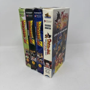 Dragon Ball Z 4 Movie Collection Lot Vhs Tapes ￼ - Picture 1 of 11