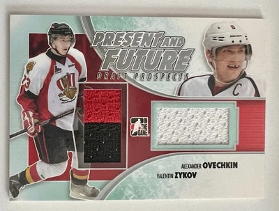 2013 ITG Draft Prospects Silver /90 Alex Ovechkin Valentin Zykov #PAF-01 - Image 1 of 2
