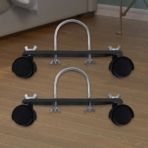 2Pcs Electric Heater Caster Frame Base Easy to Move Easily Install Accessory - Picture 1 of 7