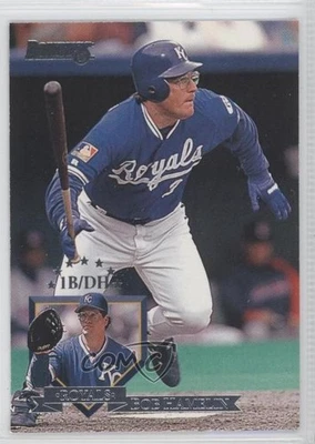 1995 Donruss Bob Hamelin #520 - Image 1 of 2