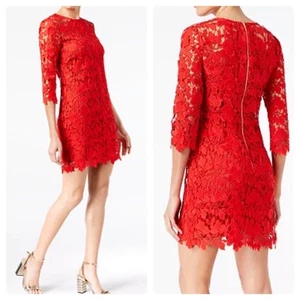 TRINA TURK Rowen Crochet-Lace Dress Sz 0 - Picture 1 of 16