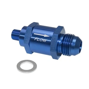 QFS 8AN Check Valve For Walbro Inline Fuel Pump GSL392 M10x1.0 - Picture 1 of 9