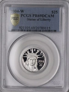 2006-W $25 Statue of Liberty .9995 Fine Platinum Eagle - Picture 1 of 2